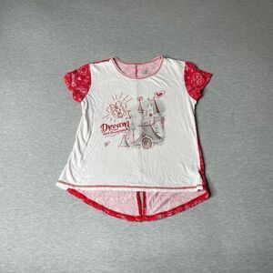 Disney Parks Girl's "Dream Walt Disney World" Castle Graphic Short-Sleeve Top